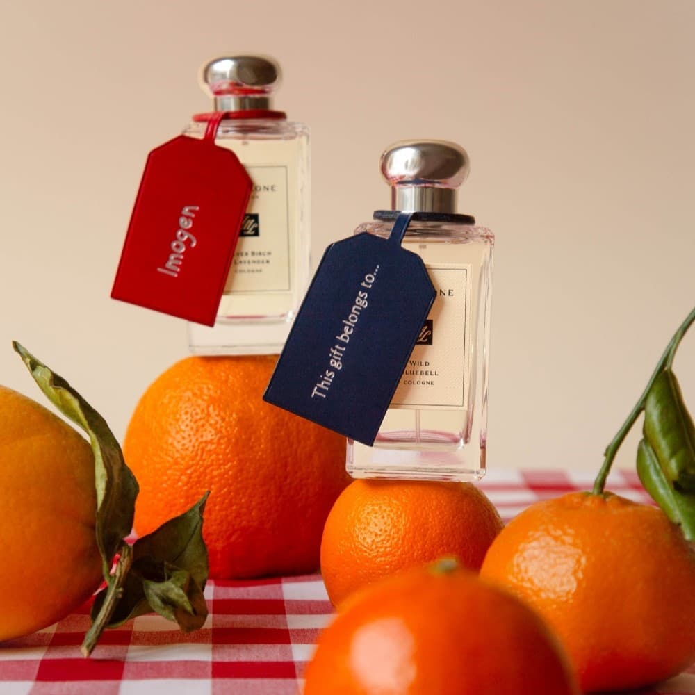 Jo Malone Marmalade fragrances with tags