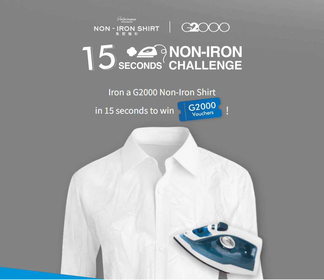 G2000 Non Iron Shirt Game Homepage Cover
